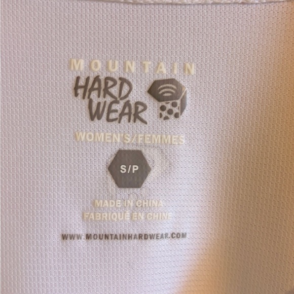 Mountain Hardwear Women’s White Long Sleeve Baselayer Top • Small - Picture 2 of 4